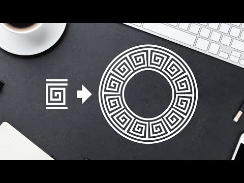 Repeat an Object Around a Shape with Inkscape