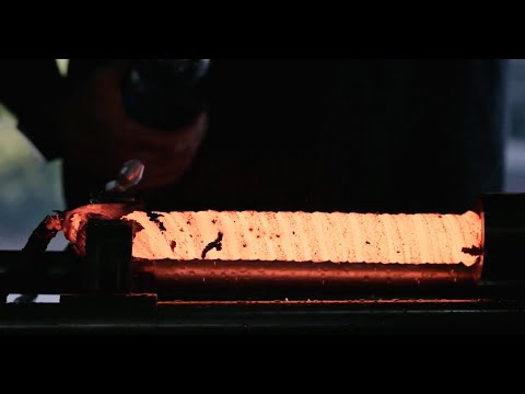 Twist Pattern Damascus Steel