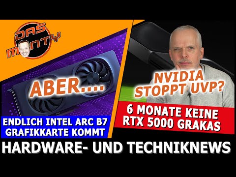 6 Monate keine RTX 5000 Grafikkarten mehr? | Nvidia stoppt Preisprogramm| Intel Arc B7 kommt, aber..