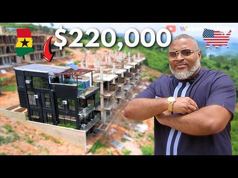 THIS BLACK AMERICAN MOVED FROM THE USA TO GHANA-NOW HE'S BUILDING 105 LUXURY HOMES