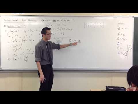 Differentiating Log Functions w/ Chain Rule