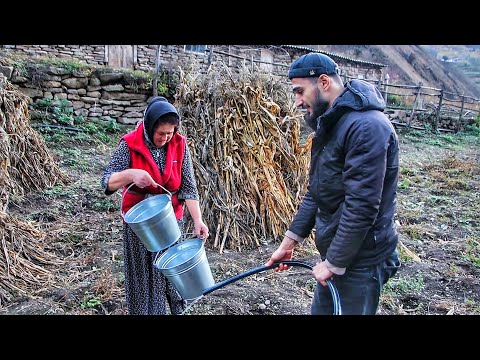 Water Supply to a Mountain Village in Chechnya | (SUBS)