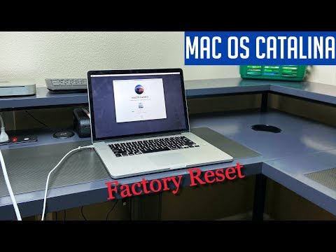 Mac OS Catalina Reset  | Restore To Factory Settings Mac 2020