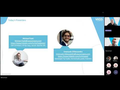 Deploy Custom AI Agents on SAP BTP - VASS Webinar
