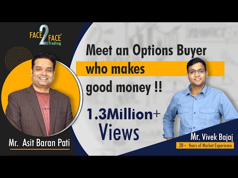 Meet an Options Buyer who makes good money !! #Face2Face with Asit Baran Pati