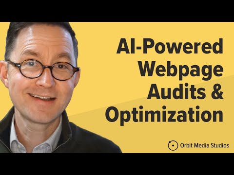 AI-Powered Webpage Audit and Optimization