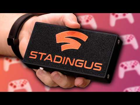 I turned my Stadia controller into a wireless rectangle. I swear this is interesting.