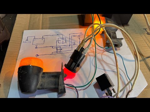 Turn signals and hazard warning lights for any vehicle | simple connection diagram