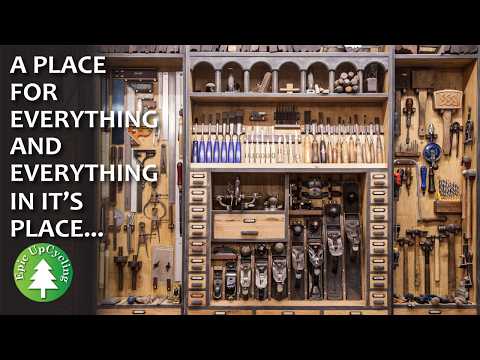 I Built My Dream Tool Rack Out Of Scrap Wood