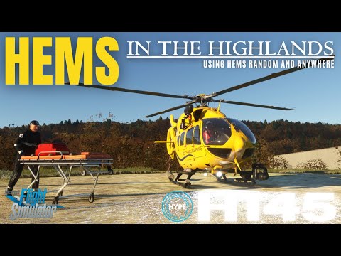 HEMS Road Traffic Accident - Hype Performance Group H145 + Action Pack - Microsoft Flight Simulator