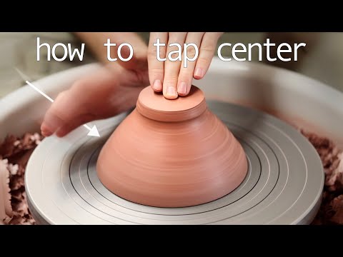 How to Tap Center Pottery — A Beginner's Guide