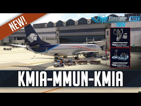 PMDG 737-800 for MSFS2024 | Real World Aero Mexico OPS | HUGE Holiday Giveaway | Miami - Cancun