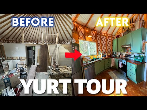 Inside Our Stunning Yurt Transformation: Eclectic, Rustic Luxury Tour