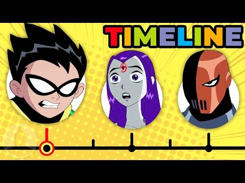 The Complete Teen Titans Timeline | Channel Frederator