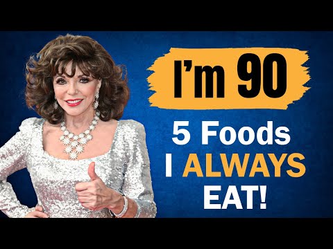 Joan Collins: 90 but look 56. My Secrets of Health, Intimacy, and Longevity Plus Anti-Aging Foods