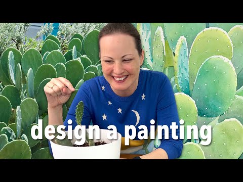 How to Design a Watercolor Painting from Any Photo