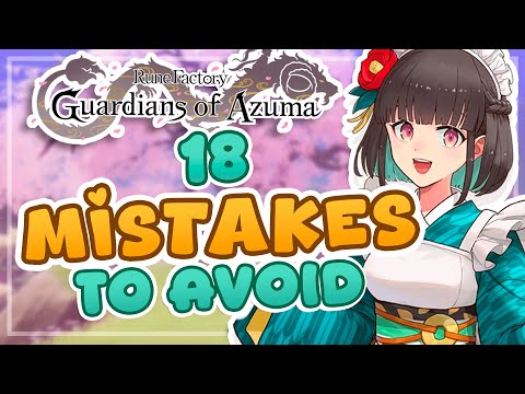 18 Beginner Mistakes to AVOID in Rune Factory Guardians of Azuma 🐲