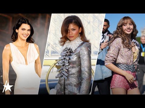 Zendaya, Kendall Jenner & Lisa's Stunning Paris Fashion Week Looks