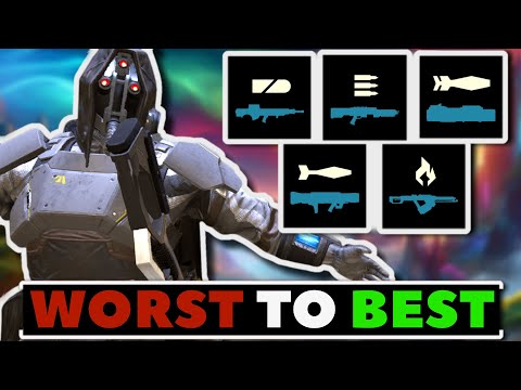 Helldivers 2 Support Weapons Vs Bugs Ranked Worst To Best