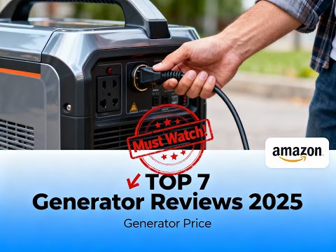 ✅ TOP 7 Generator Reviews 2025 [Must Watch Before buy!] | Generator Price