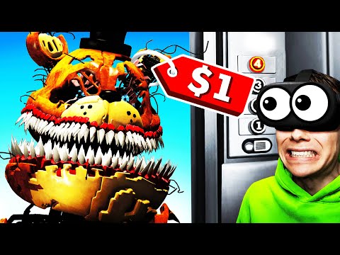 Buying FNAF For $1 (VR Elevator)