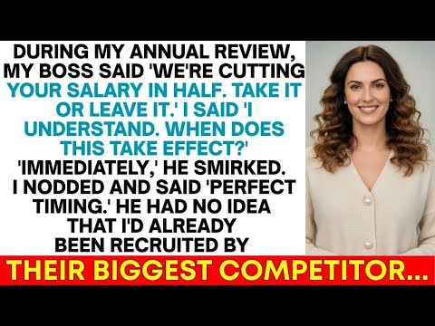 Boss Cut My Salary in Half During Review — Didn't Know I Was Already Planning My Exit