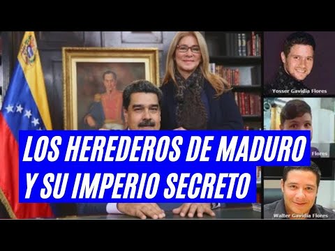 “¡VIDAS DE LUJO! LOS HEREDEROS DE MADURO Y SU IMPERIO SECRETO” dinero y fuga internacional