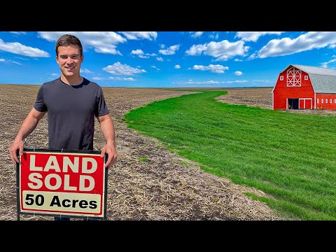 How Much 55 Acres of Farmland Cost Me (New Land Purchase)