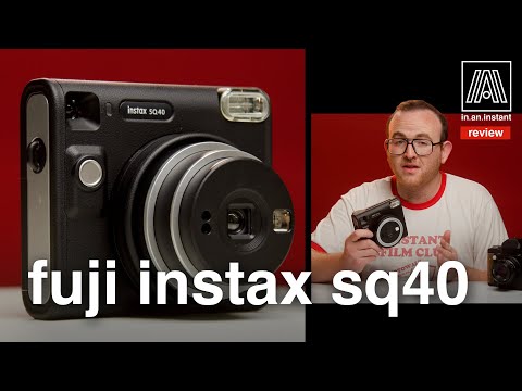 Fuji Instax SQ40 Review & How to: A first look at the newest Instax Square camera