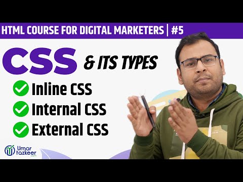 What is CSS and Its types ? | CSS Explained in Hindi | HTML Course | #5