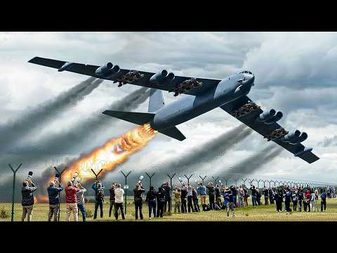 TEHRAN SHOCKED! 30+ U.S. Air Force B-52 Bombers Take Off in High-Level Emergency