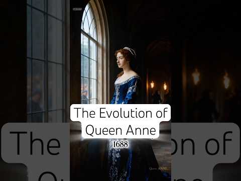 The Evolution of Queen Anne 👑 #history