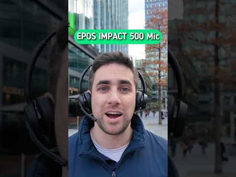 EPOS IMPACT 500 vs LOUD Noise (Mic Test)