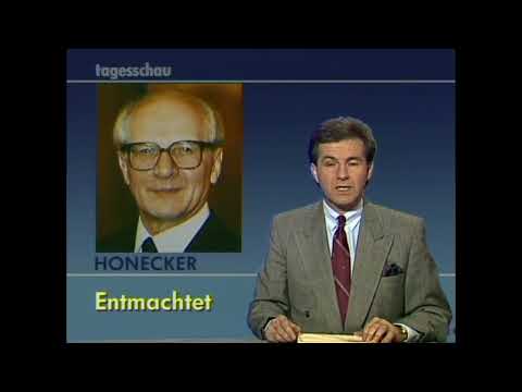 1989, 40 Jahre DDR und Ihr Ende, Tageschau,