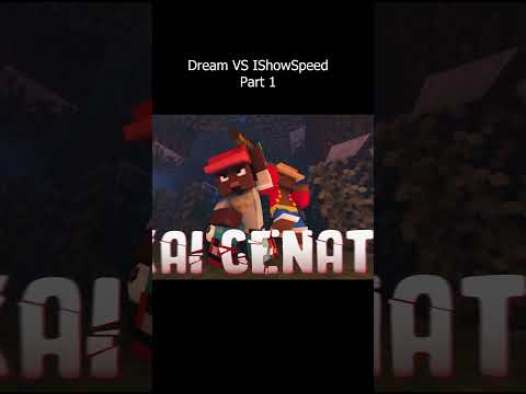 Dream VS IShowSpeed Part 1 #shorts #ishowspeed #dream #minecraft #animation #fight