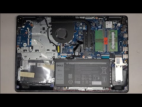 Dell Inspiron 15 3501 Disassembly RAM SSD Hard Drive Battery DC Jack Charge Port Replacement Repair