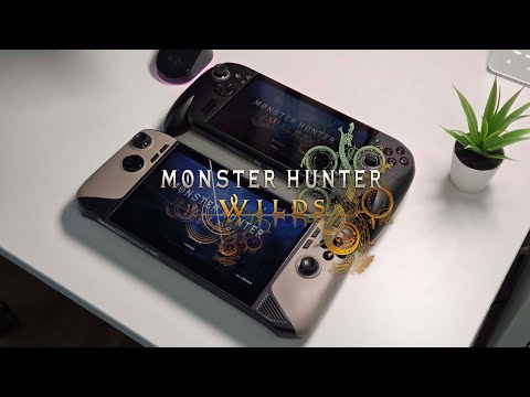 Monster Hunter Wilds Benchmark | ROG Xbox Ally X vs MSI Claw 8 AI+ (Framegen ON/OFF, Max TDP)