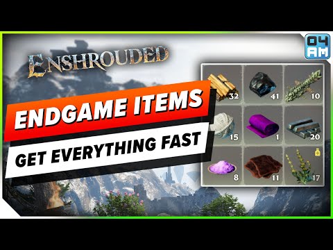 Enshrouded ULTIMATE Endgame Item Farming Guide - All Locations & Best Farm Spots
