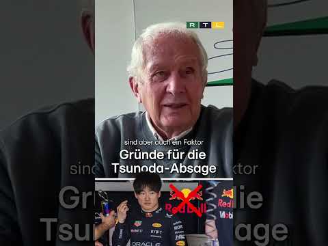 Helmut Marko verrät die Gründe für Tsunoda-Absage bei Red Bull 👀😲