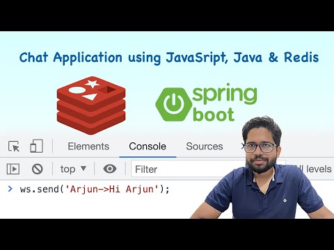 Chat application using Redis & Web-sockets