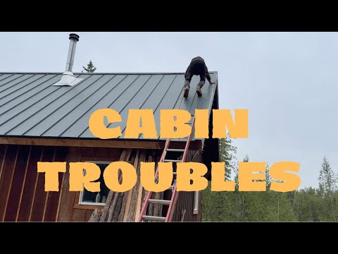 Alaskan Cabin Adventure: Flooded 4-Wheeler, Roof Leak & Winter Wood Prep
