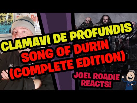 Song of Durin (Complete Edition) | Clamavi De Profundis - Roadie Reacts