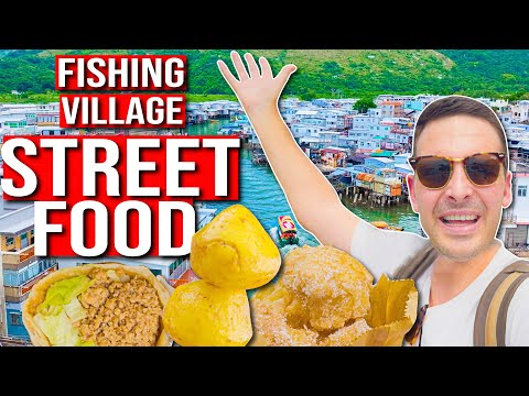 HONG KONG STREET FOOD TOUR in Tai O fishing village, the BEST SIDE TRIP from the city!