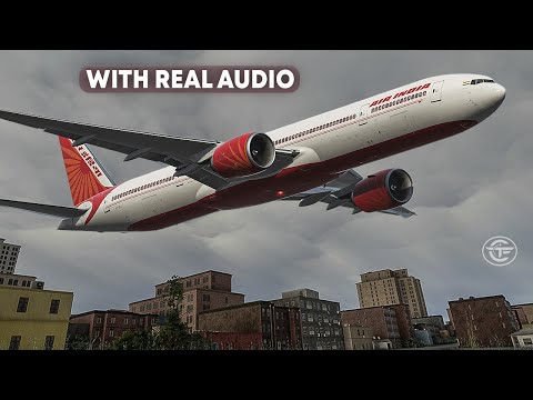 Boeing 777 Gets Trapped above the Clouds with no Fuel Left (Terrifying Moments on Tape)