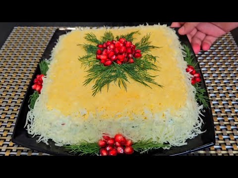 САЛАТ - ПОБИДИТЕЛЬ ВЕЧЕРА! "ГОСТИ В ШОКЕ ИЗ ЧЕГО ЖЕ ОН" А ВКУСНЫЙ КАКОЙ!ВЕК ЖИВИ ВЕК УЧИСЬ!