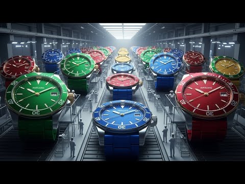 The Making of Automatic Watches Assembling Tiny Gears for Kinetic Movement