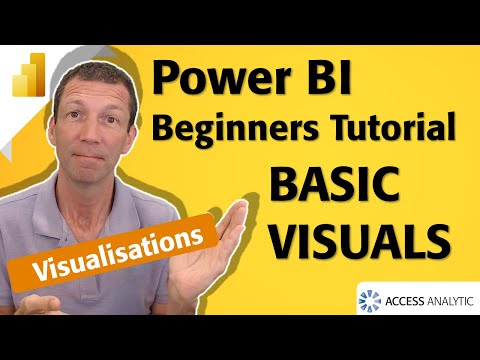 Power BI visuals tutorial for Beginners - Visualisation