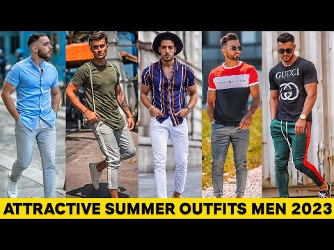 Attractive Summer Outfits For Men 2023 | Casual Summer Outfits For Men | Best Men's Fashion 2023