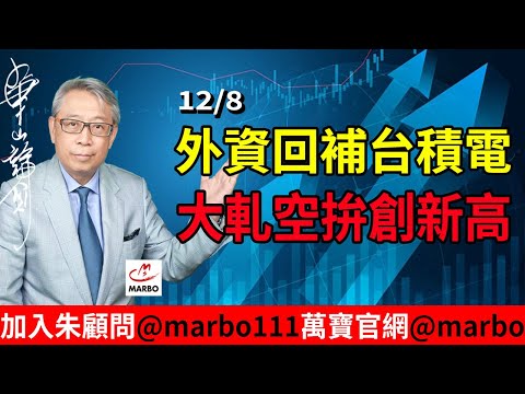 2025/12/8 外資回補台積電 大軋空拚創新高 #朱成志社長