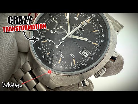 Omega Speedmaster MK III Restoration - Crazy Transformation - ASMR